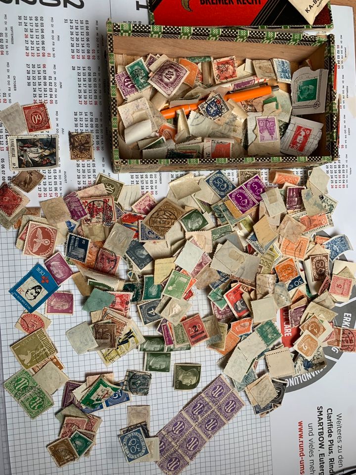 Briefmarken Sammlung Konvolut Nachlass Haushaltsauflösung in Bad Bederkesa