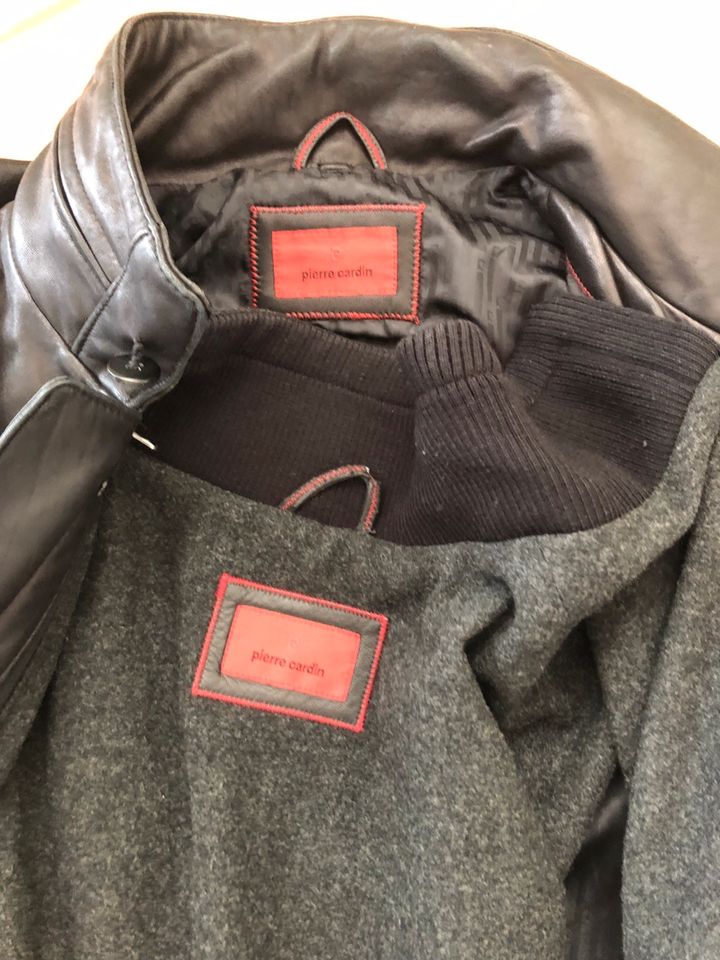 Herren-Lederjacke, von Pierre Cardin, Grösse XL in Frankfurt am Main