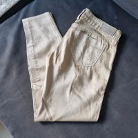 Fornarina Jeans Hose Skinny beige gold Gr.  27 Baden-Württemberg - Weingarten Vorschau