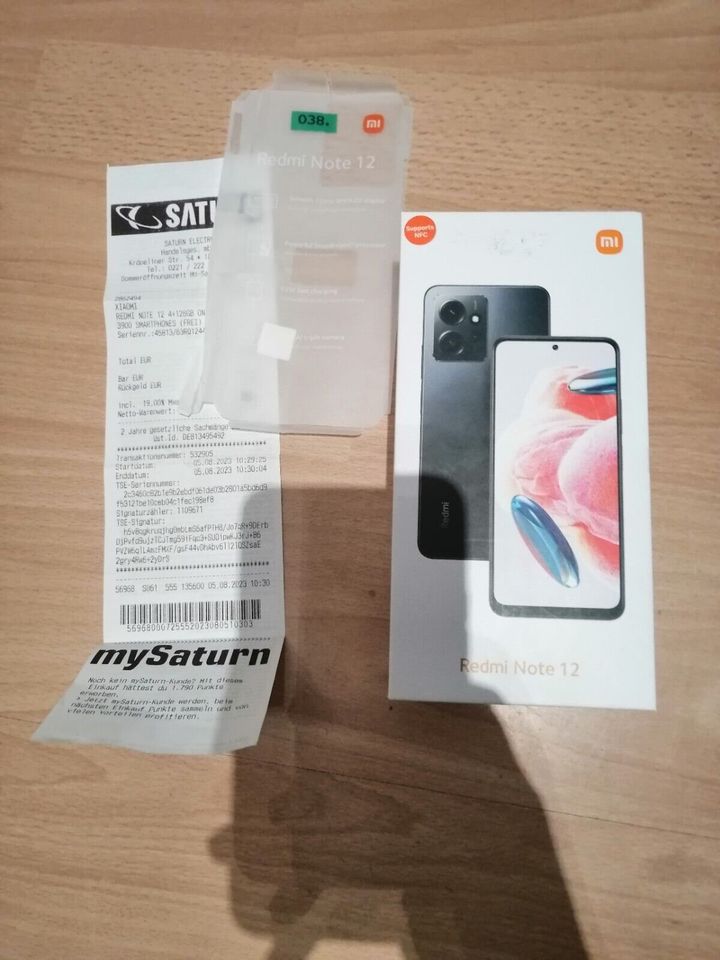 Xiaomi Redmi Note 12 128GB wie Neu Ohne Simlock Rechnung 05.08.23 in München