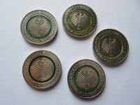 5 € Münzen polymer, "Gemäßigte Zone" 2019 kompl. Satz TOP-ANGEBOT Nordrhein-Westfalen - Olpe Vorschau