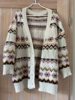 MNG Mango Strickjacke Cardigan Gr. S tolles Muster tolle Farben Niedersachsen - Quakenbrück Vorschau