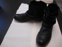 Schwarze Damen Stiefelette Gr. 42 von Rieker Lübeck - Moisling Vorschau