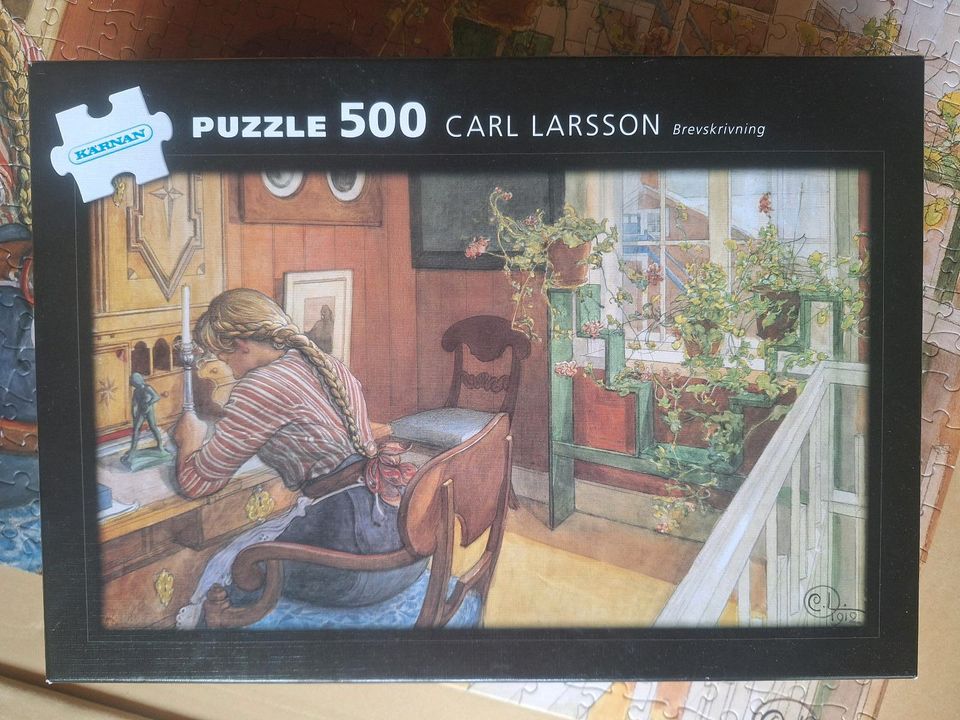 Kärnan Puzzle 500 Carl Larsson  Brief schreiben in Kiel