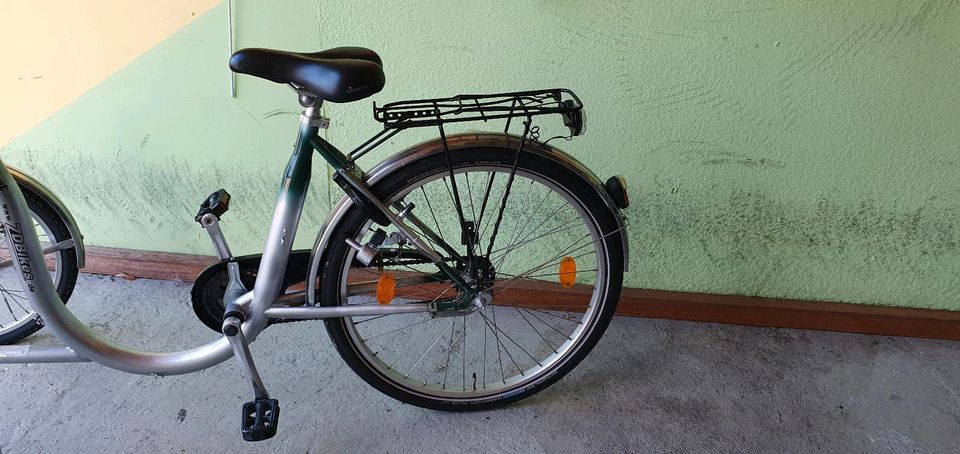 Dreirad für Erwachsenen Fahrrad WULFHORST 20Zoll-26Zoll Silber in Unterschleißheim