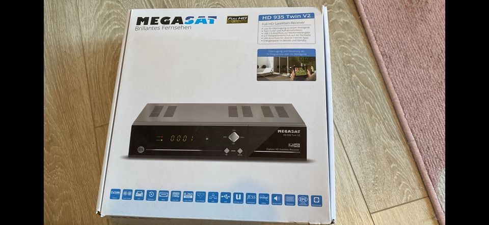 Twin Sat Receiver von MegaSat in Angelmodde