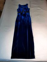 Abendkleid Samtkleid royalblau Strasssteine Kiel - Hassee-Vieburg Vorschau