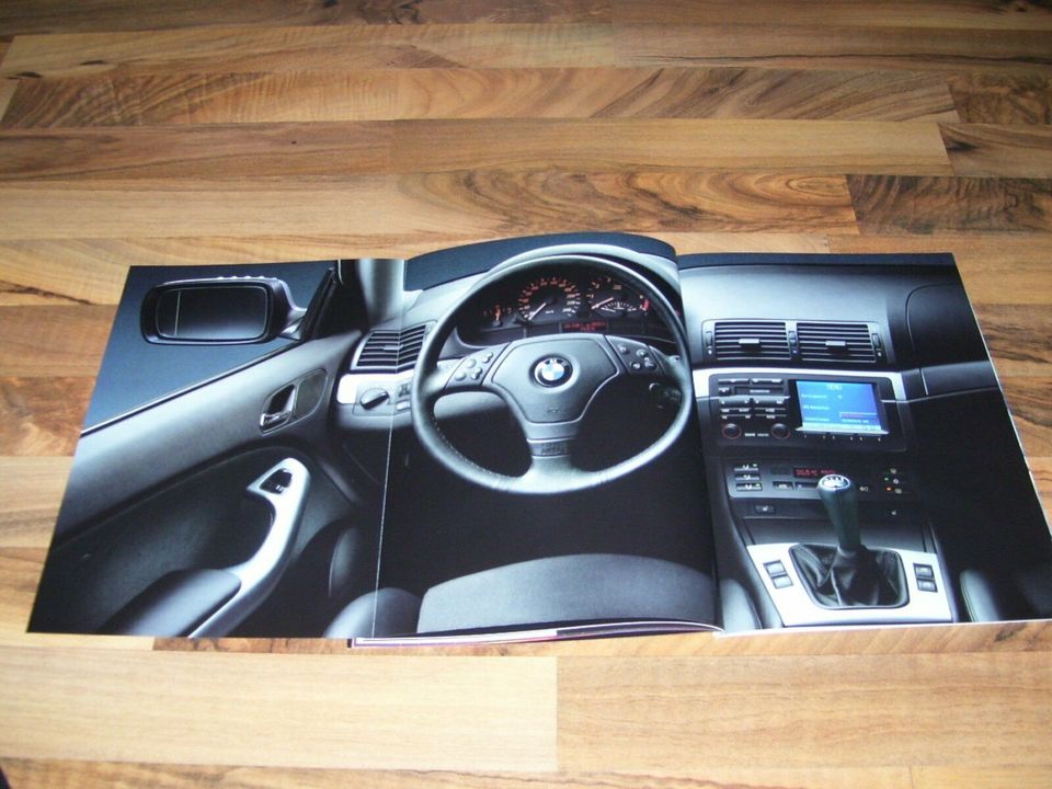 BMW 3er E46 Coupe Prospekt von 2/1999 mit 46 Seiten für nur 20,- in Göttingen