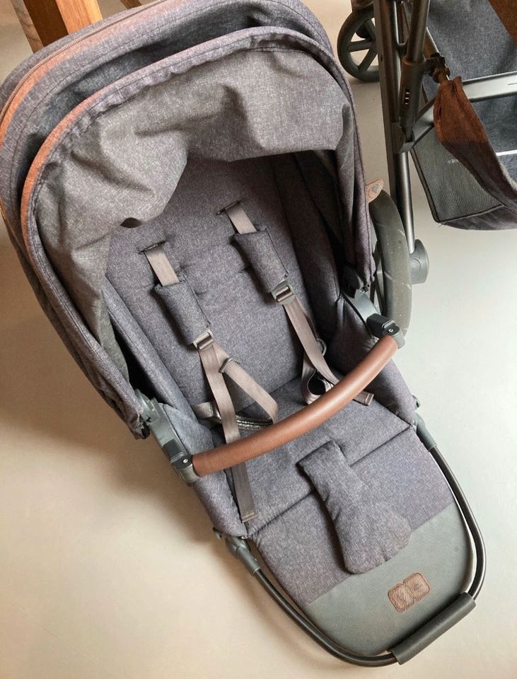 TOP Kinderwagen ABC Design Salsa 4 mit Buggy grau in Hamburg