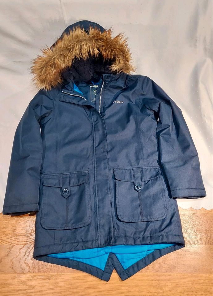 Schöne warme Winterjacke von Outburst Gr. 152 dunkelblau TOP in Gladbeck