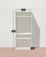 NEUWERTIG - IKEA PAX Kleiderschrank mit Schubladen in weiß Nordrhein-Westfalen - Kempen Vorschau
