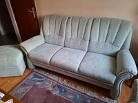 3 sitzer Couch und Hocker mintgrün Hessen - Rödermark Vorschau