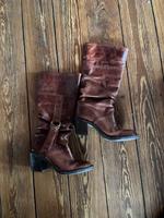 Fly London Boots Stiefel Leder cognac 37 Hessen - Hadamar Vorschau
