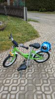 Puky Fahrrad 16 Zoll + Helm & Fahrradlernhilfe-Sattel Sachsen - Pöhl Vorschau