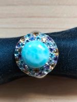 QVC Ring Silber mit Larimar u anderen Edelsteinen Rheinland-Pfalz - Bad Ems Vorschau