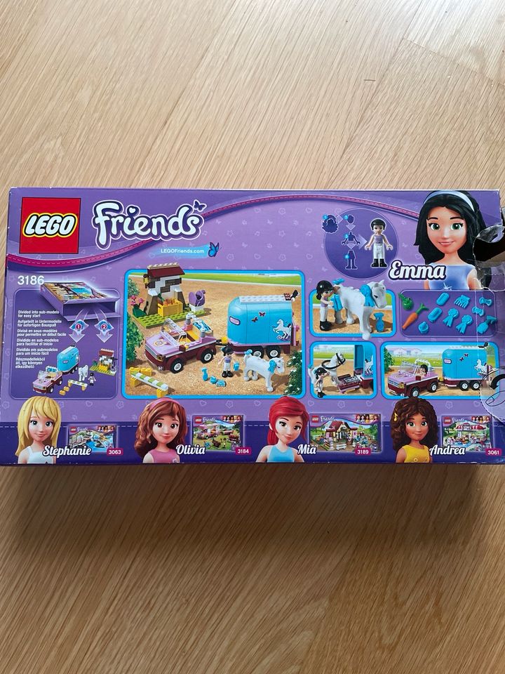 Lego Friends | Emmas Pferdetransporter | in Top Zustand in Weilheim i.OB