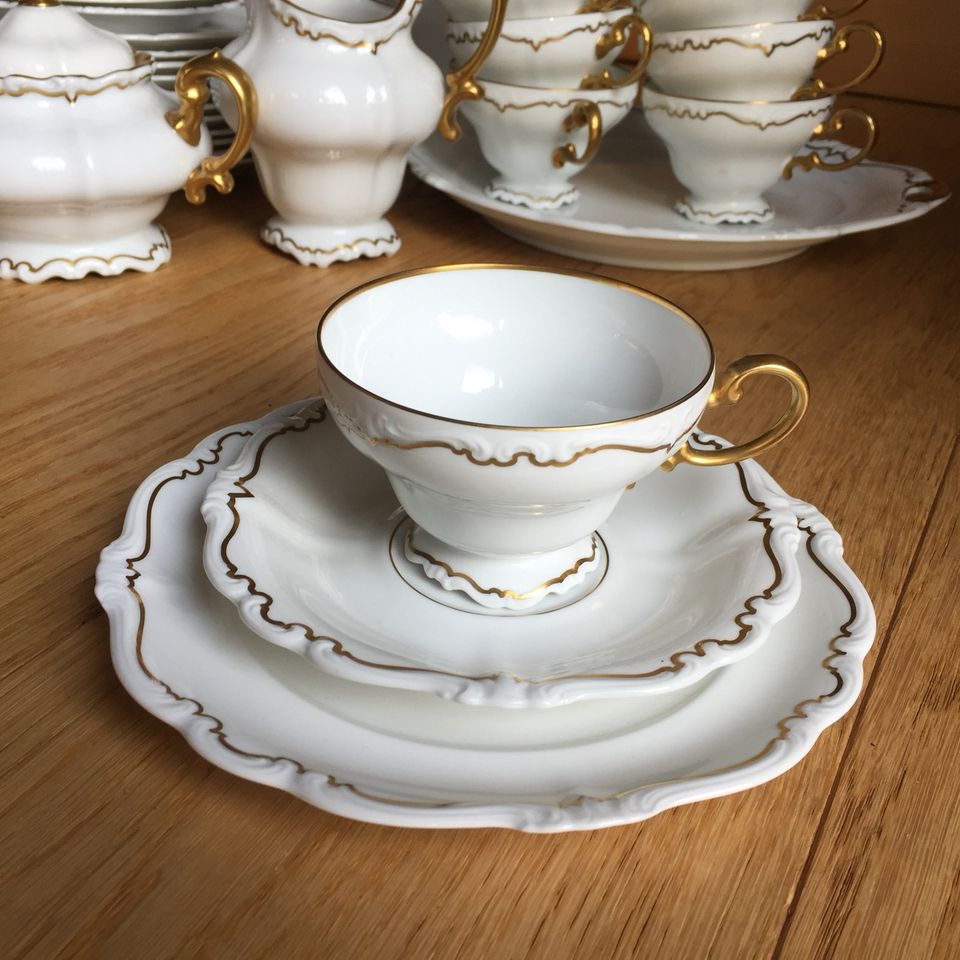 Rosenthal Sammler Kaffee- Service POMPADUR in Waldsieversdorf