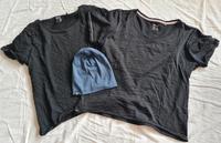 Merino Wolle - 2x T-Shirt - 1x Mütze/Beanie  - anschauen Hannover - Mitte Vorschau