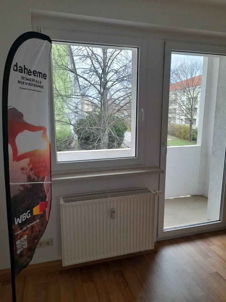 Helle 4 Raumwohnung mit Balkon in Kamenz