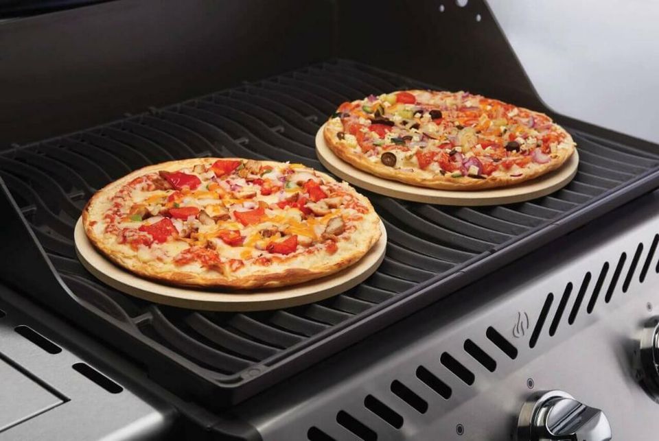 Napoleon TravelQ - 2 teiliges Pizzastein Set Gasgrill Zubehör Ita in Dortmund