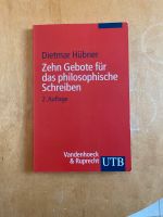 Philosophie / Wissenschaftliches Arbeiten Hannover - Döhren-Wülfel Vorschau