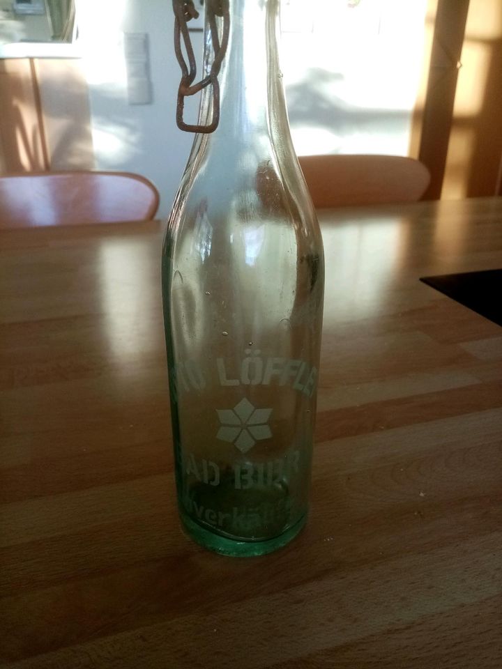 Bad Bibra, Buegelflasche in Greußen