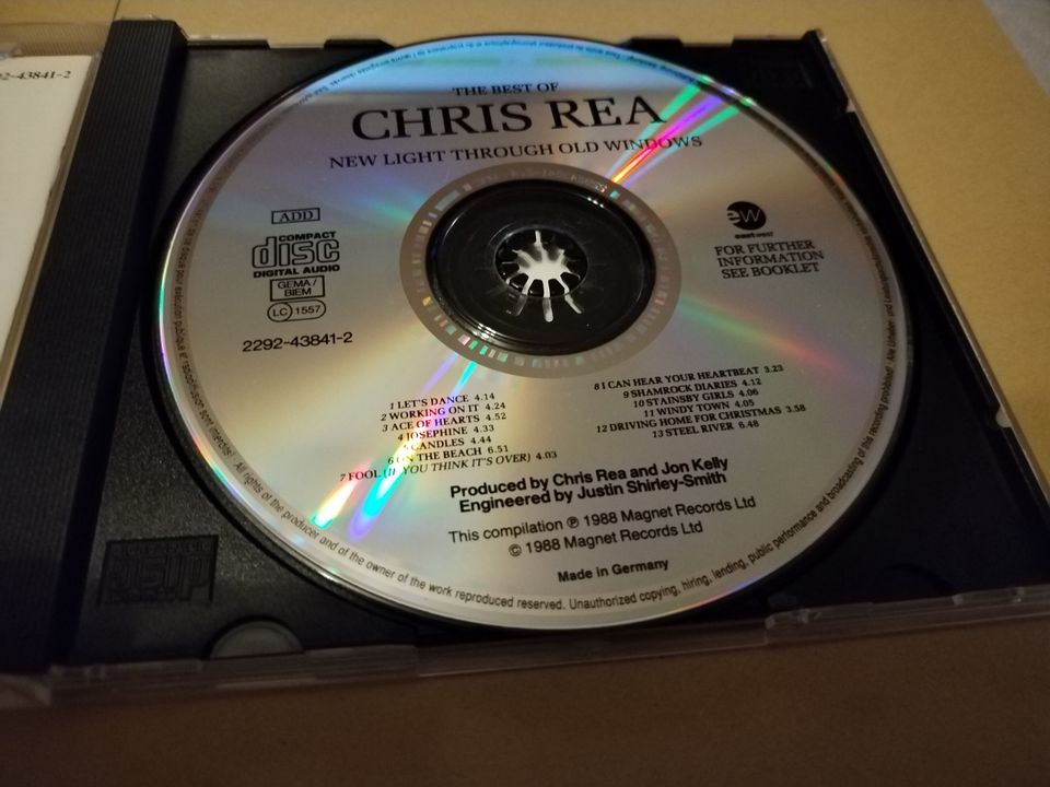 CD Chris Rea   New Light Through Old Windows in Neustadt b.Coburg