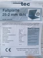 2000 qm Tackerplatten 25-2, Faltplatten, EPS, Dämmung *NEU* Baden-Württemberg - Römerstein Vorschau