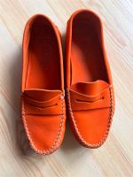 Coole Sommer Wildleder Leder Mokassins Gr.41 gelb orange  TOP Bonn - Buschdorf Vorschau