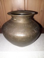 antike indische Vase, Topf aus Bronze, Indien, Orient, Asien Hessen - Neukirchen Vorschau