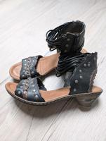 Rieker Sandalen mit Absatz / schwarz / Größe 40 Bayern - Bad Staffelstein Vorschau