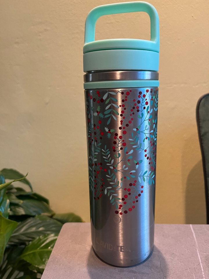 Thermos (Tee) Becher mit integriertem Teesieb von DAVIDsTEA, in Düsseldorf