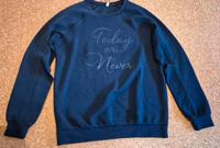 Soyaconcept Sweatshirt dunkelblau Größe S 36 Hessen - Modautal Vorschau