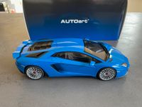 AUTOart 79134 - Lamborghini Aventador S - Blu Nila - 1:18 - OVP Bayern - Gauting Vorschau