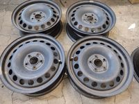 4 original VW Polo AW Seat Ibiza KJ Stahlfelgen 5,5x15 ET40 Niedersachsen - Goslar Vorschau