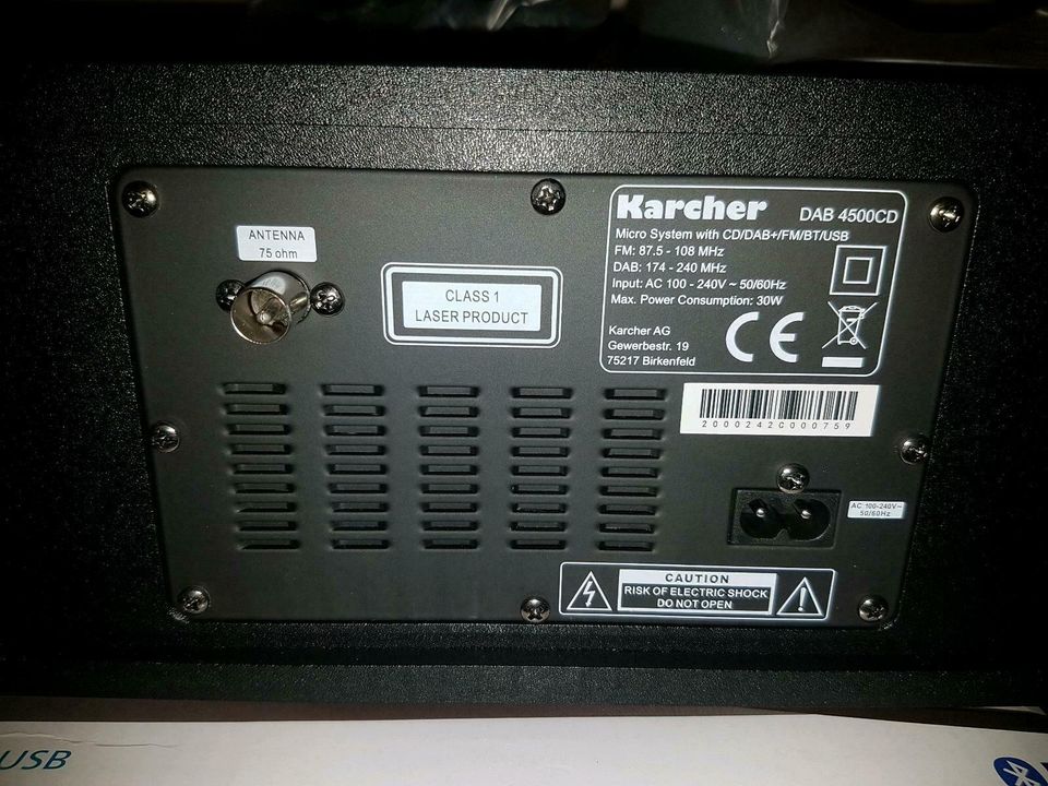 Karcher DAB 4500CD Digitalradio Musikanlage NEU!!! in Nordrhein-Westfalen -  Voerde (Niederrhein) | Radio & Receiver gebraucht kaufen | eBay  Kleinanzeigen ist jetzt Kleinanzeigen