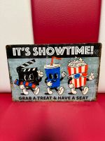 Blechschild Showdtime Popcorn Diner Movie Deko Häfen - Bremerhaven Vorschau