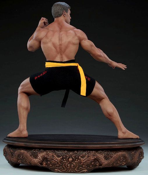 Jean-Claude Van Damme Shotokan Tribute Statue Pop Culture Shock in Angelmodde