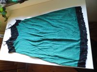 Gr. 38 Unterkleid grün schwarz Vintage spitze Satin Negligee Nordrhein-Westfalen - Windeck Vorschau