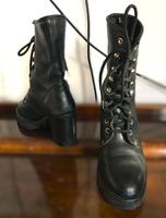 Buffalo Schnürstiefel Vintage Bikerboots grunge 90er Leder TOP 39 Berlin - Wilmersdorf Vorschau