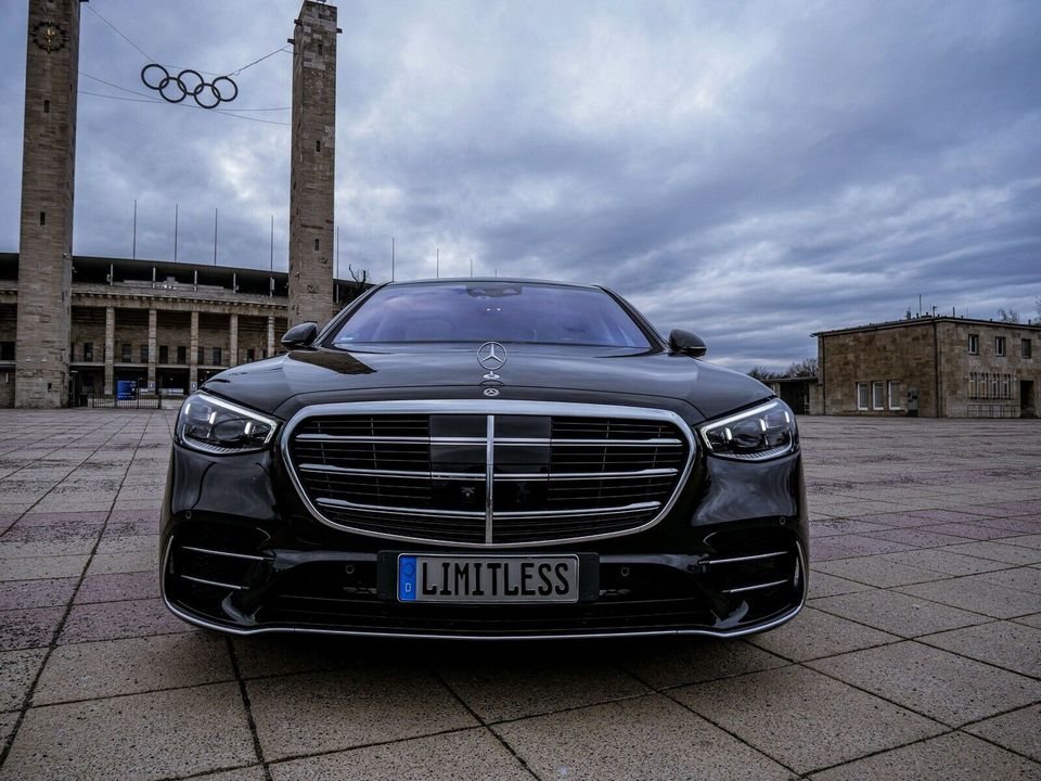 Monatsmiete Mercedes Benz S-Klasse Lang 2022 mieten Luxuswagen in Berlin