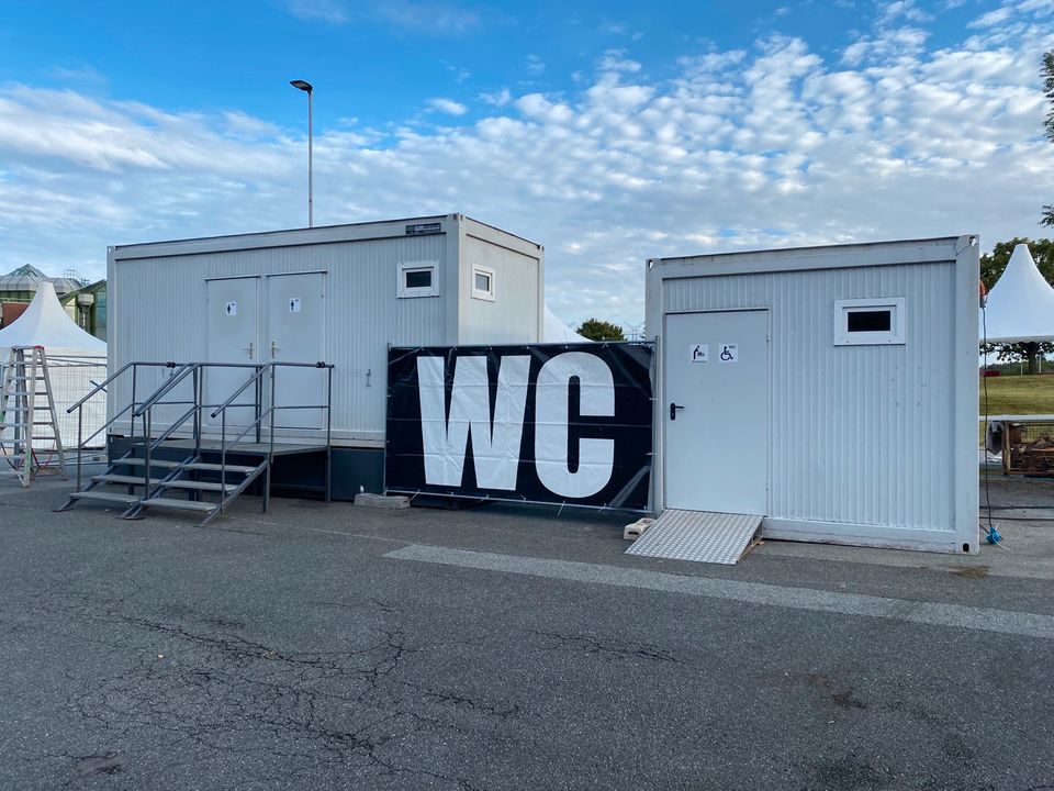 WC Container, Sanitärcontainer, Toilettencontainer, Bürocontainer in Neuenkirchen