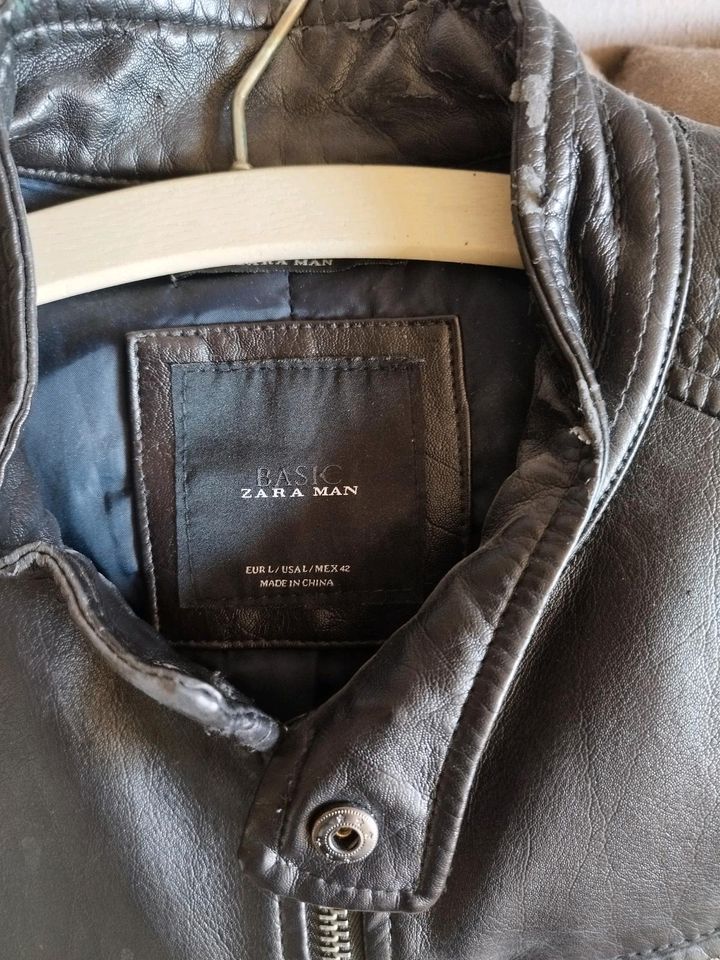 ZARA MAN Kunstlederjacke Gr.L in Frankfurt am Main