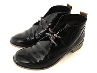Stiefelette Lackstiefelette Schnürschuhe Lackschuhe Schwarz Gr.38 Hessen - Fulda Vorschau