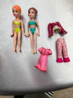 Vintage Polly Pocket Ankleide-Figuren  (Fashion Dolls) + 1 Pferd München - Allach-Untermenzing Vorschau