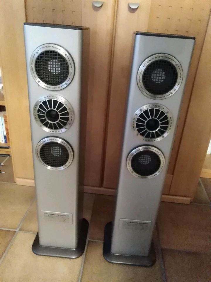 Grundig Super Hifi Boxen SL1000 von 1978 Kult in Voerde (Niederrhein)