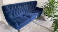 Samt Sofa Blau Chesterfield Barock Design Maßanfertigung Bielefeld - Bielefeld (Innenstadt) Vorschau