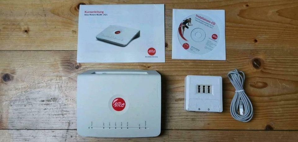 ALICE ASTORIA 1421 - WLAN WiFi Router Drahtlos Internet Modem in München