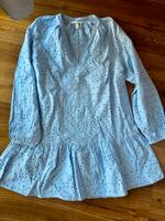 Himmel blaues Sommerkleid mit Lochmuster Gr M Hessen - Neu-Isenburg Vorschau