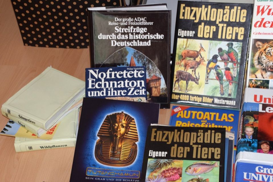 Viele Bücher, Lexika, Wissensbücher, Nachschlagewerke, Alte Lexik in Berlin
